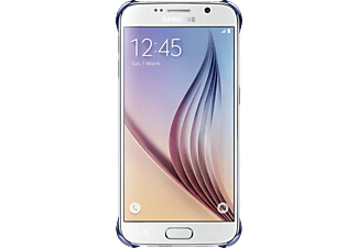 SAMSUNG GALAXY S6 Clear Cover, nero - Custodia per smartphone (Adatto per modello: Samsung Galaxy S6)