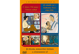 A Hit Óriásai rajzfilm sorozat III. rész - II. János Pál pápa, Teréz anya (DVD)