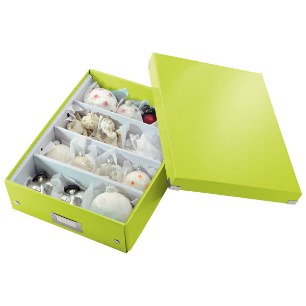 LEITZ 6058-00-64 CLICK&STORE Organisationsbox mittel Aufbewahrungsbox Grün