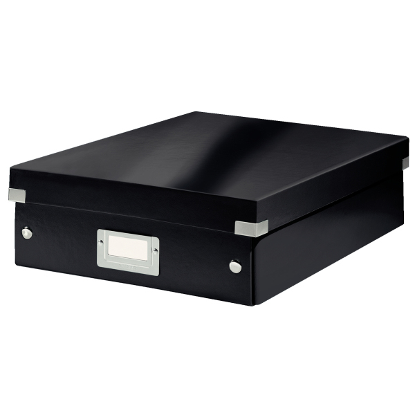 LEITZ 6058-00-95 CLICK&STORE Organisationsbox mittel Aufbewahrungsbox Schwarz