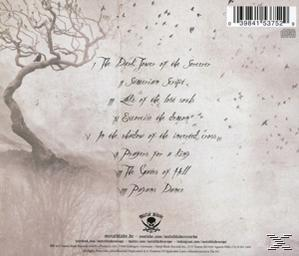 Albumcover mit handschriftlichem Text. Ein Baum und kleine Vögel sind im Hintergrund.