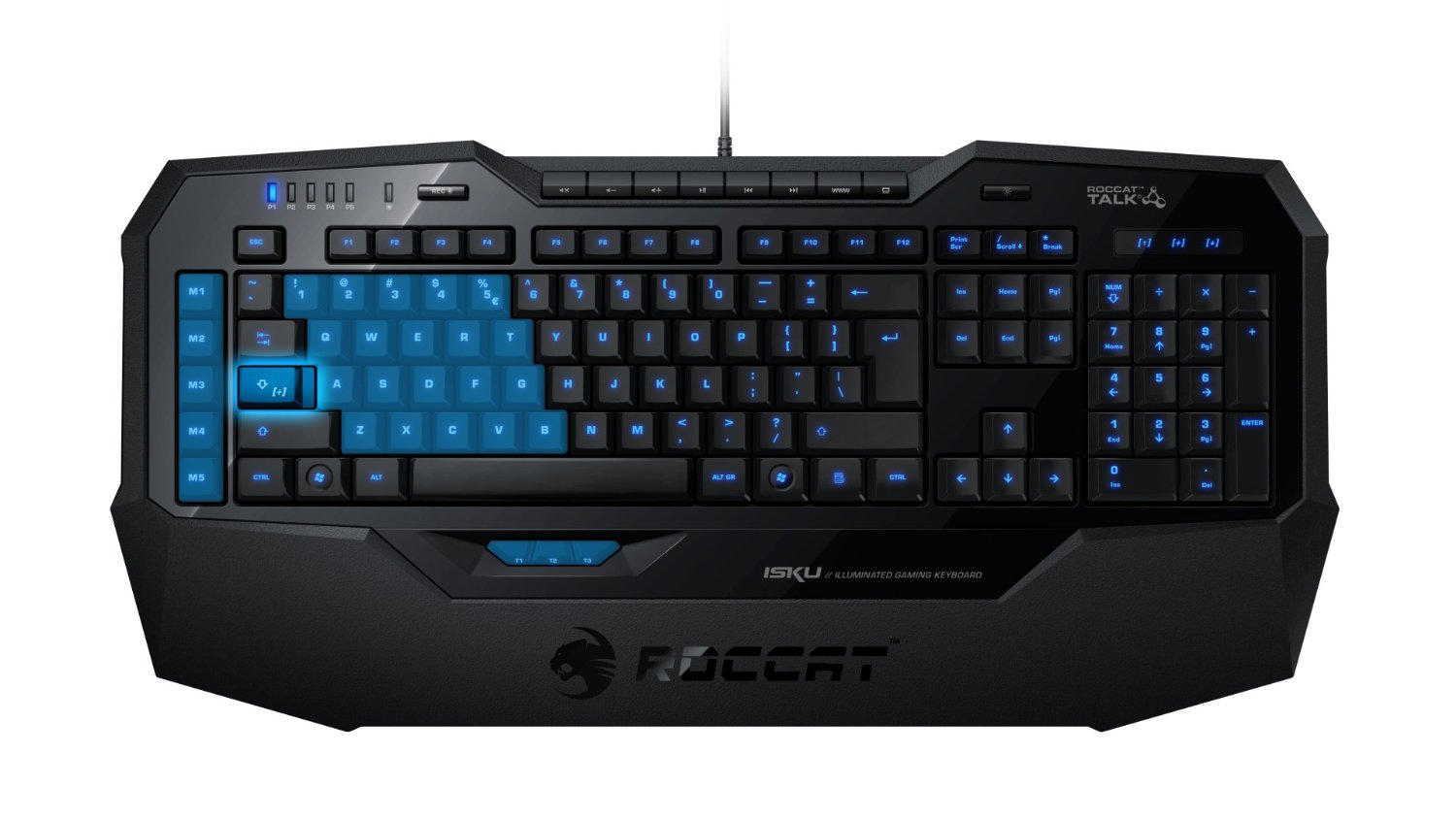 ROCCAT ROC 12 707 Isku Işıklı Oyun Klavyesi