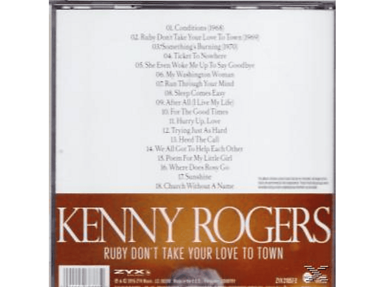 Thumbnail - Kenny Rogers - Ruby Don't Take Your Love To Town (CD)