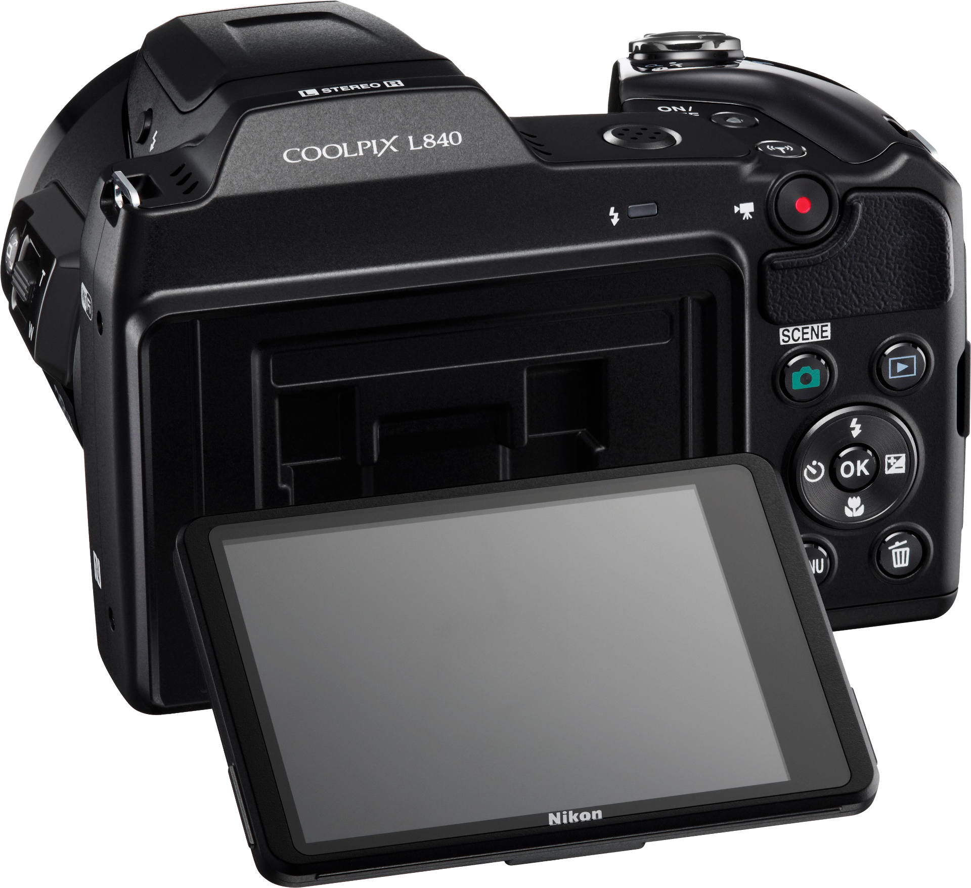 NIKON Coolpix L840 fekete digitális fényképezőgép
