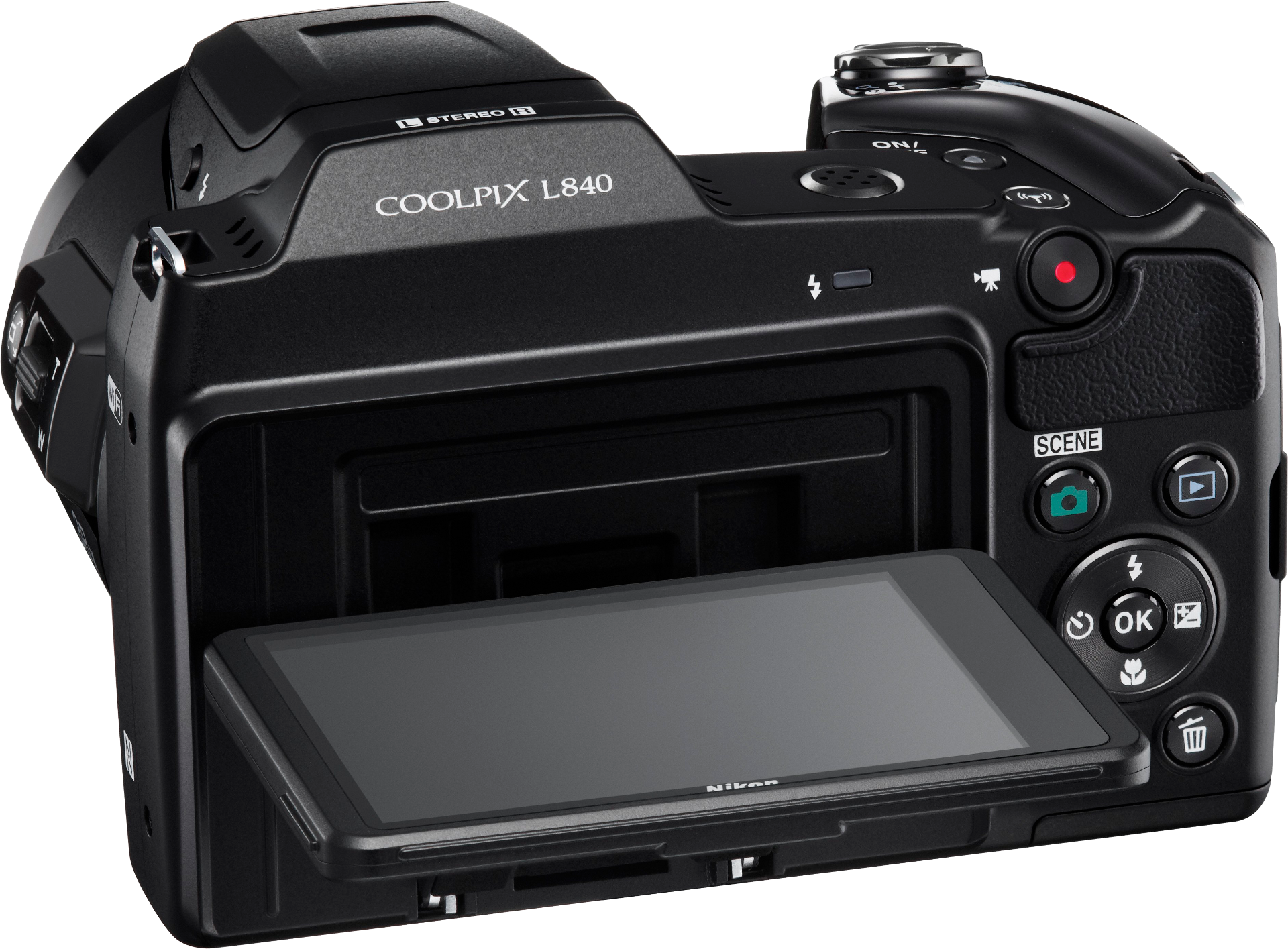 NIKON Coolpix L840 fekete digitális fényképezőgép