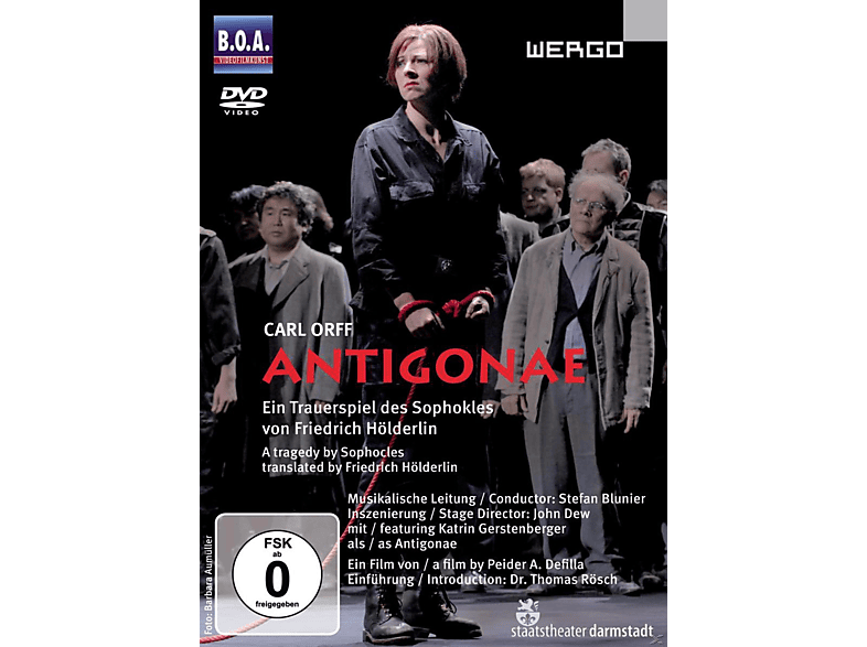 VARIOUS, Staatstheater Darmstadt - (DVD) - Antigonae