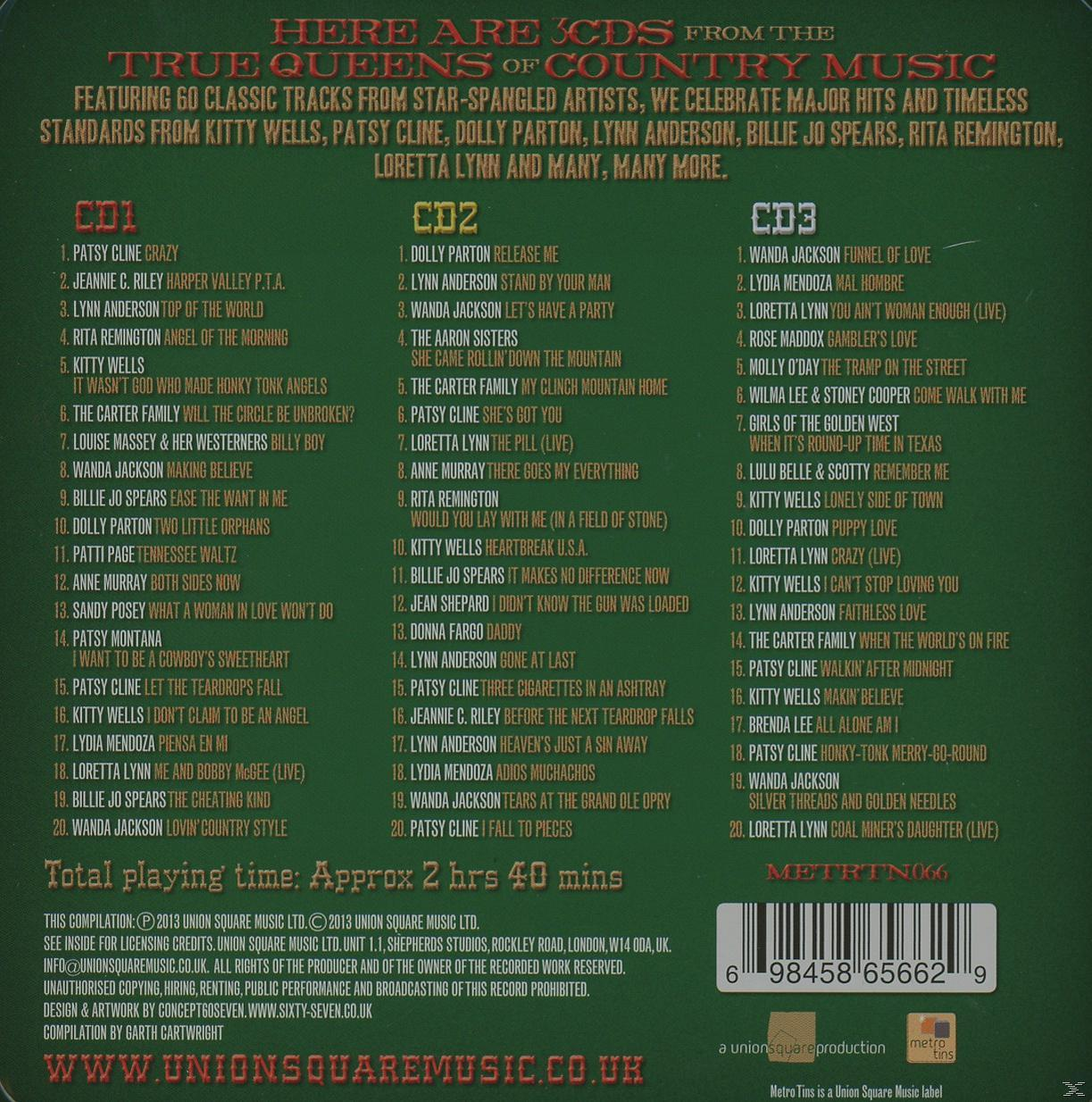 VARIOUS - Queens Of Country (Lim.Metalbox Ed.)  - (CD)