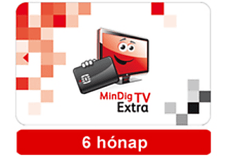 MINDIG TV EXTRA ALAP csomag 6 havi előre fizetett, Előfizetői kártya
