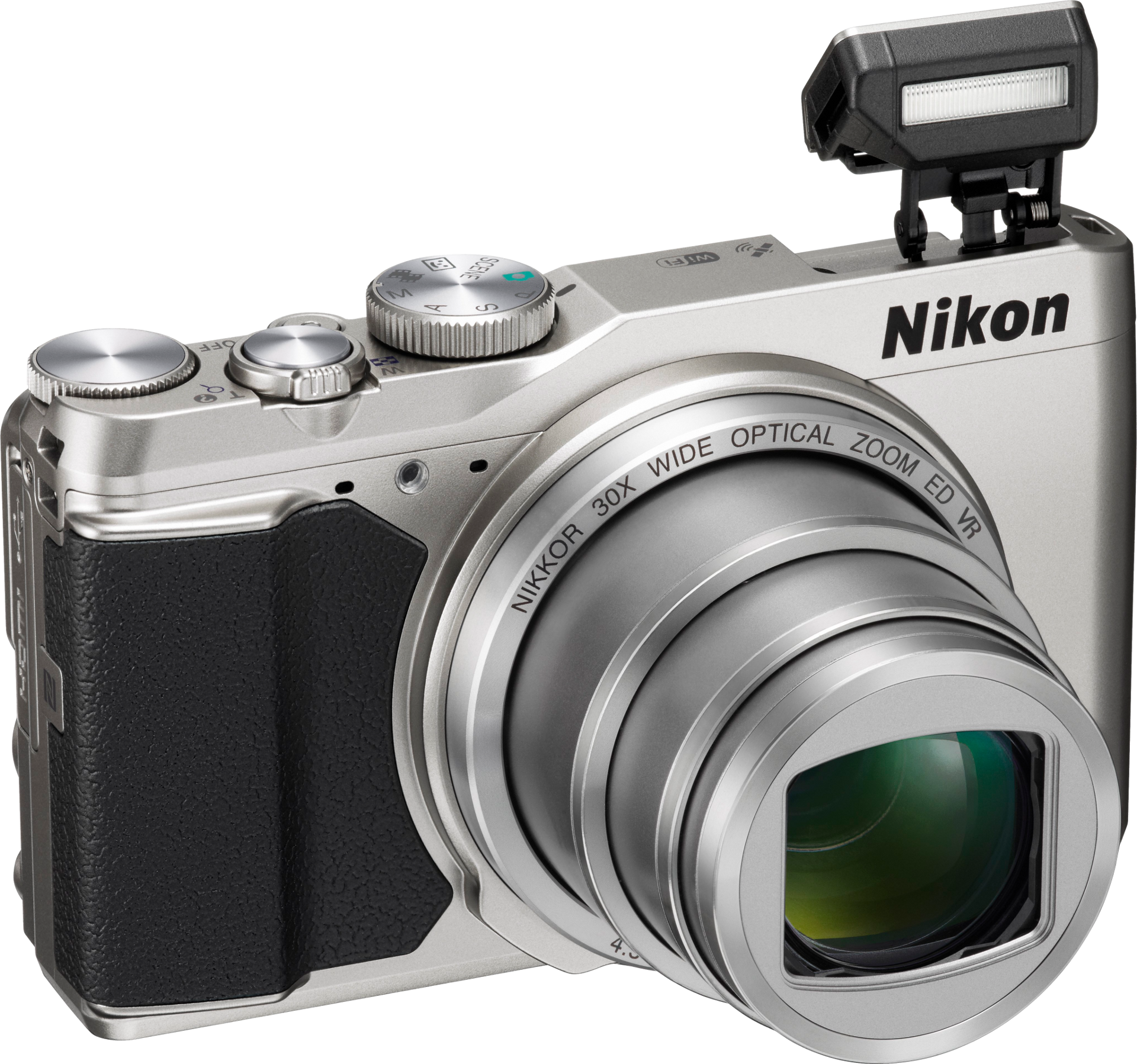 NIKON Coolpix S9900 ezüst digitális fényképezőgép