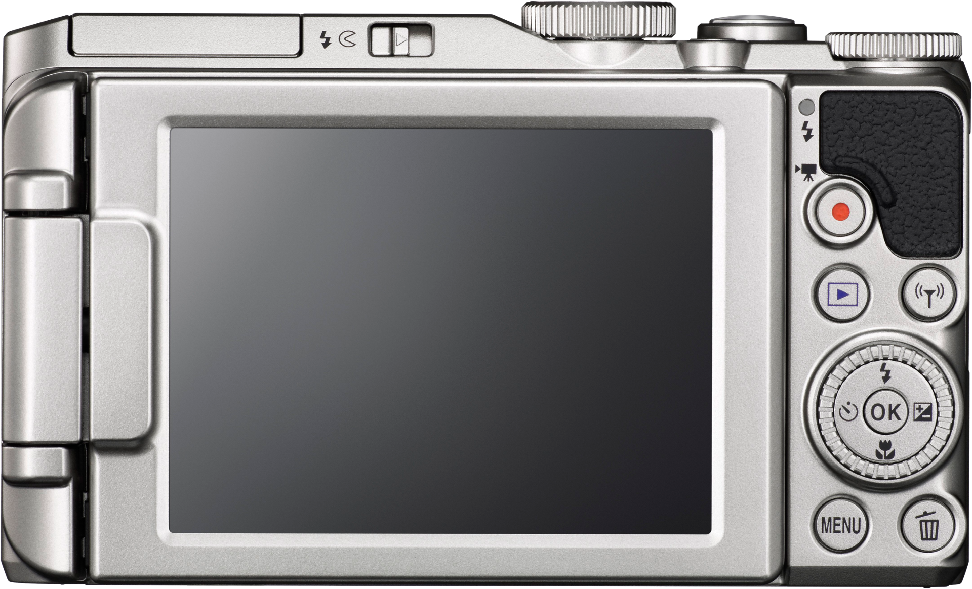 NIKON Coolpix S9900 ezüst digitális fényképezőgép