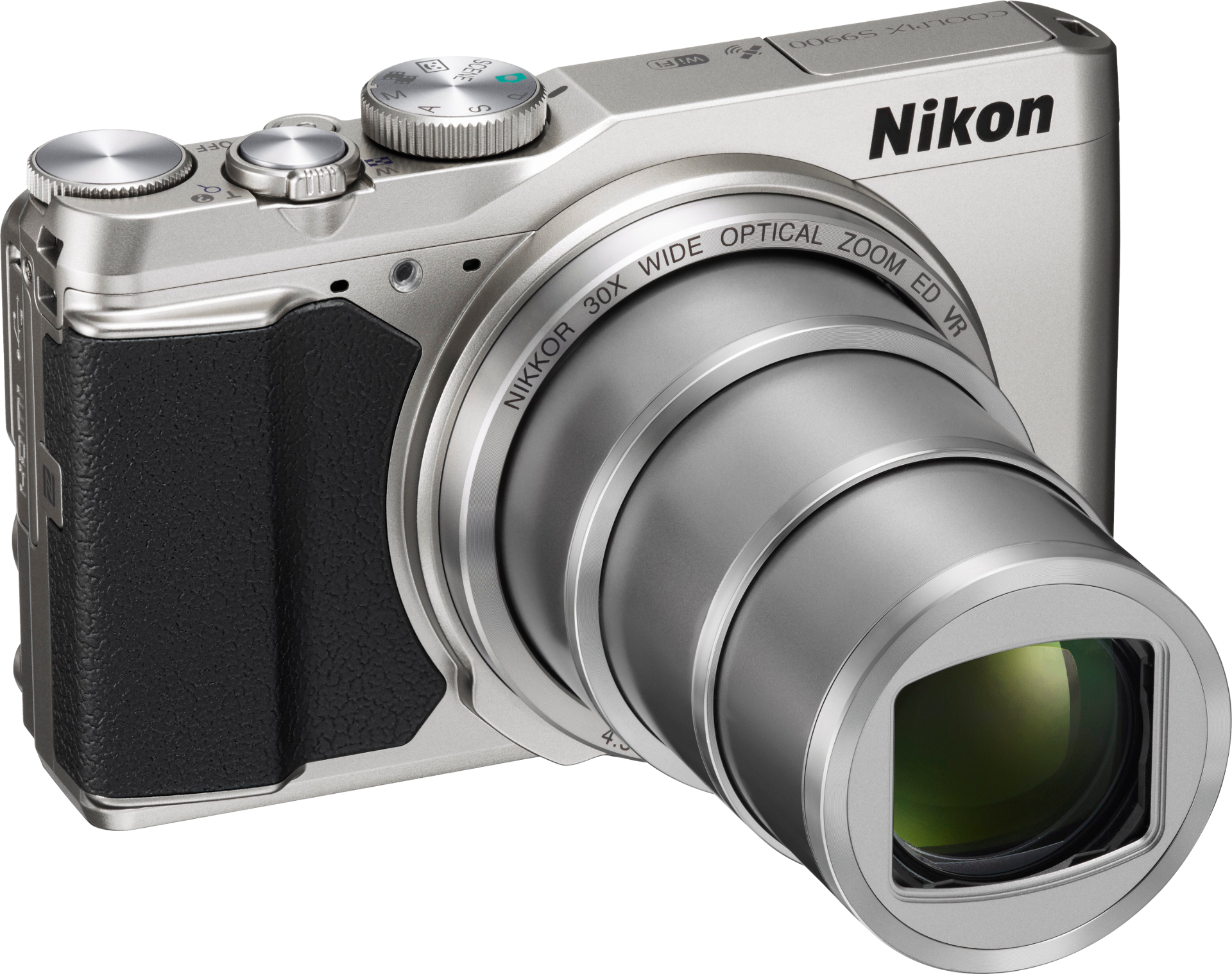 NIKON Coolpix S9900 ezüst digitális fényképezőgép