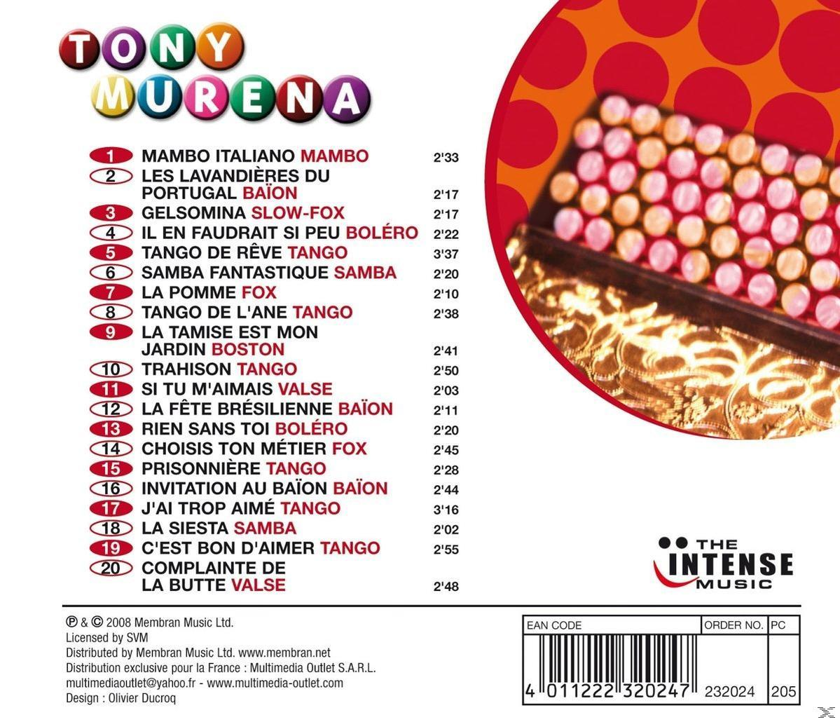 Tony Murena - Cocktail Musette  - (CD)