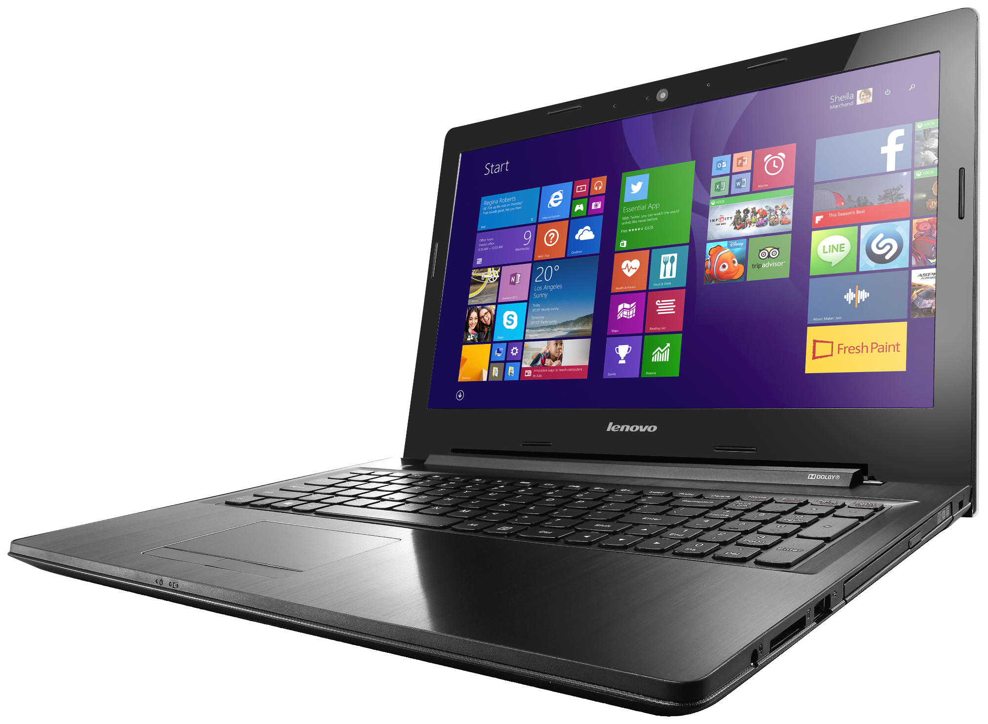 LENOVO Z50-75 - 15,6 Zoll - AMD A-Series A10-7300 - 4 GB - 1 TB - AMD Radeon™ R5 Graphics - Windows 10 (64 Bit)