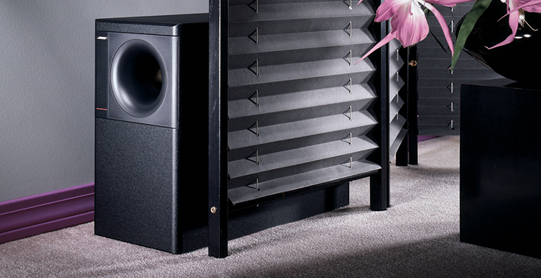 BOSE Acoustimass 5 V Lautsprechersystem, Schwarz)