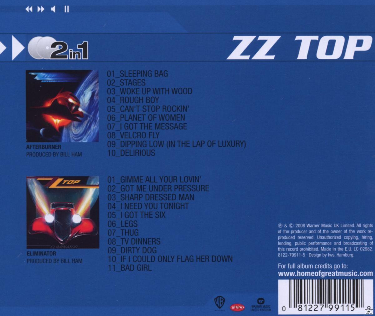 ZZ Top - Afterburner / Eliminator (2in1)  - (CD)