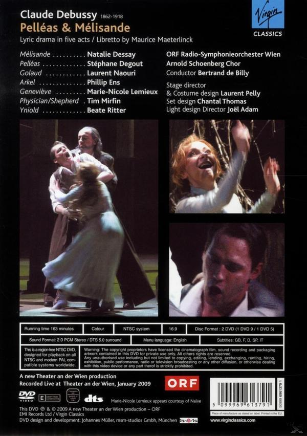 Natalie Dessay, Degout Stephane - Pelleas Et Melisande  - (DVD)