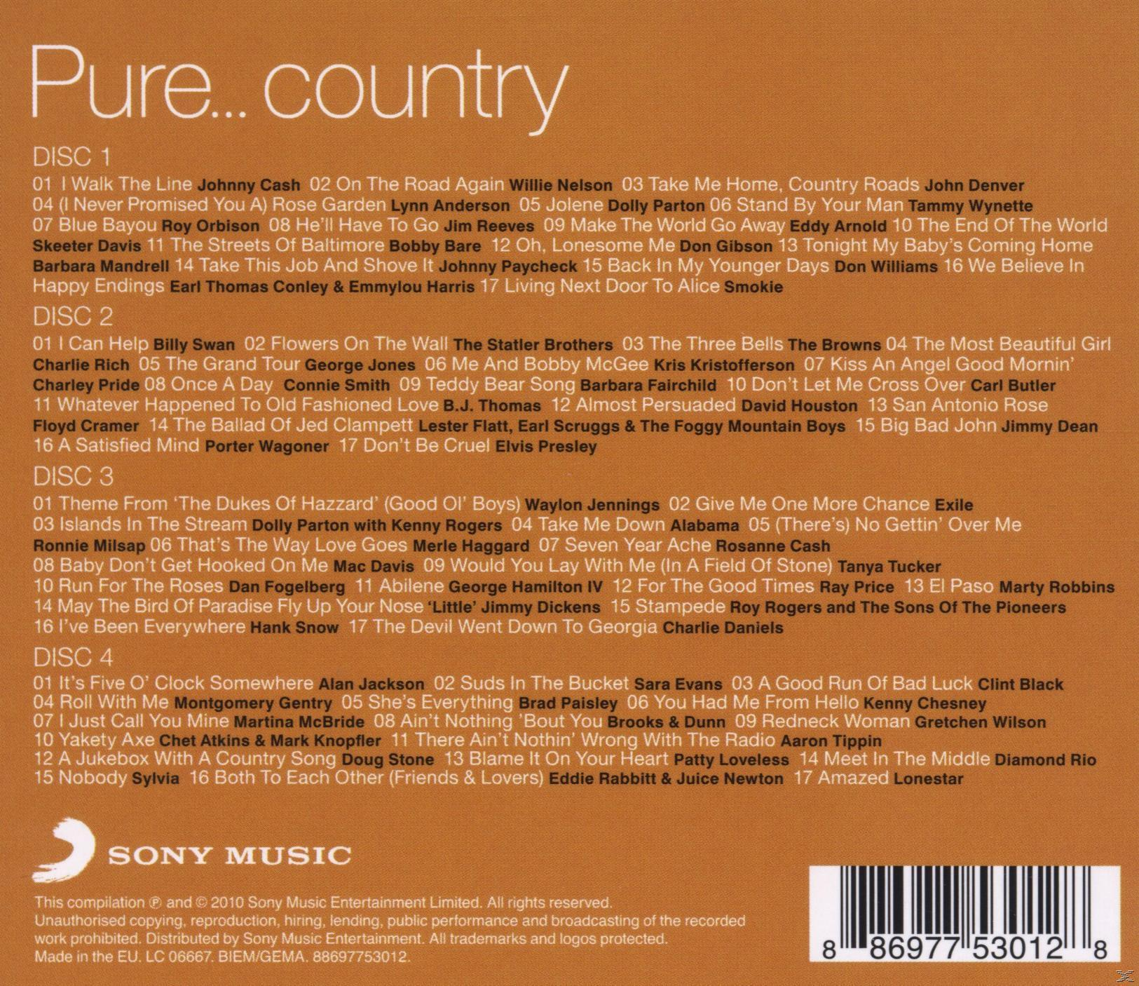 VARIOUS | VARIOUS - Pure... Country - (CD) Rock & Pop CDs - MediaMarkt
