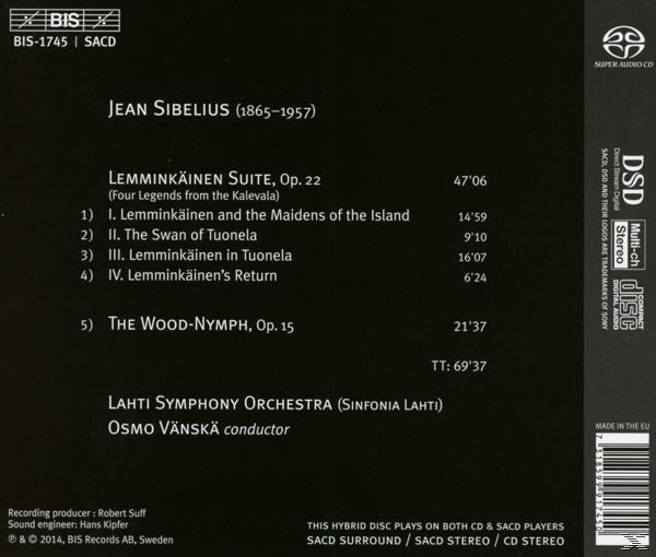 * - Lemminkäinen Suite und Die Waldnymphe  - (SACD Hybrid)