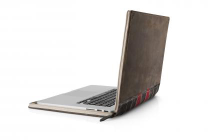 TWELVE SOUTH 12-1231 BookBook Notebooktasche Bookcover für Apple Echtleder, Braun