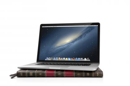 TWELVE SOUTH 12-1231 BookBook Notebooktasche Bookcover für Apple Echtleder, Braun