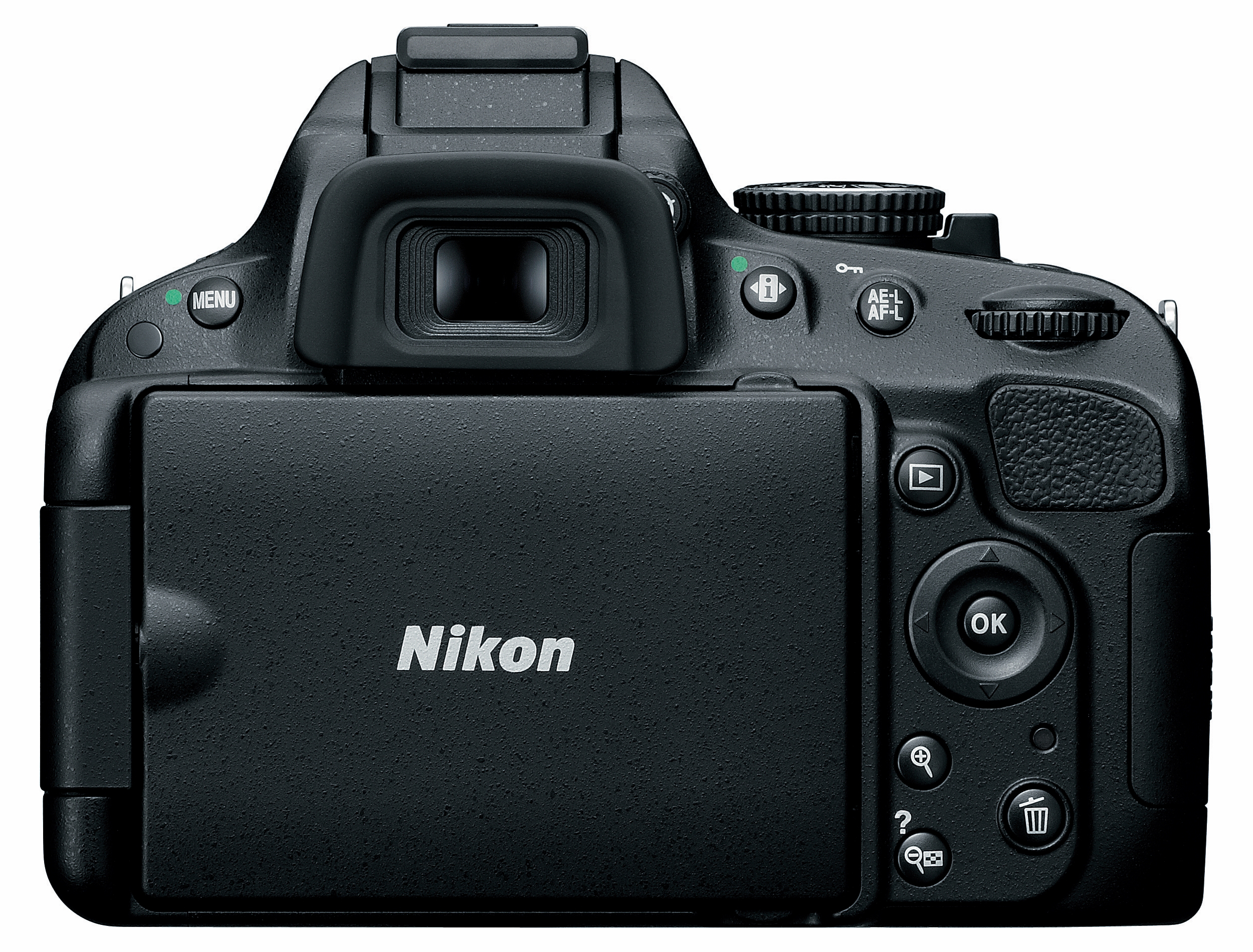 NIKON D5100+18-55mm VR Spiegelreflexkamera, 16,2 Megapixel, 18-55 mm Objektiv (VR), Schwarz