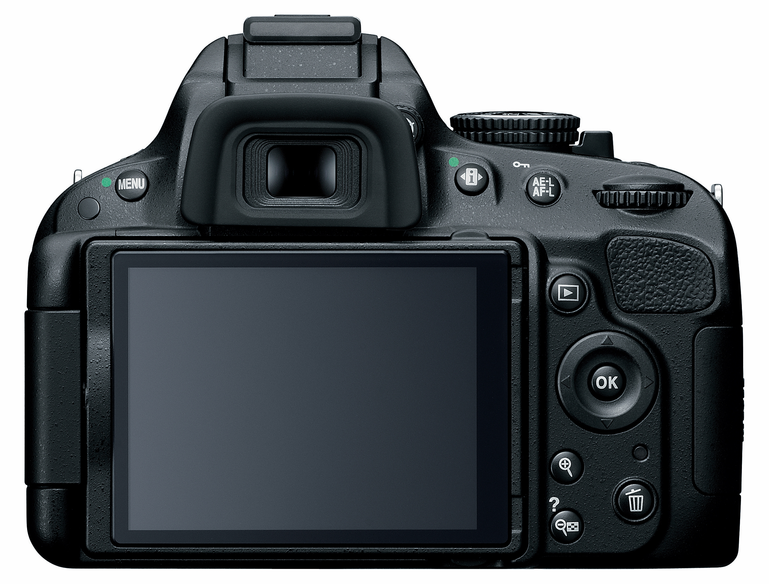 NIKON D5100+18-55mm VR Spiegelreflexkamera, 16,2 Megapixel, 18-55 mm Objektiv (VR), Schwarz