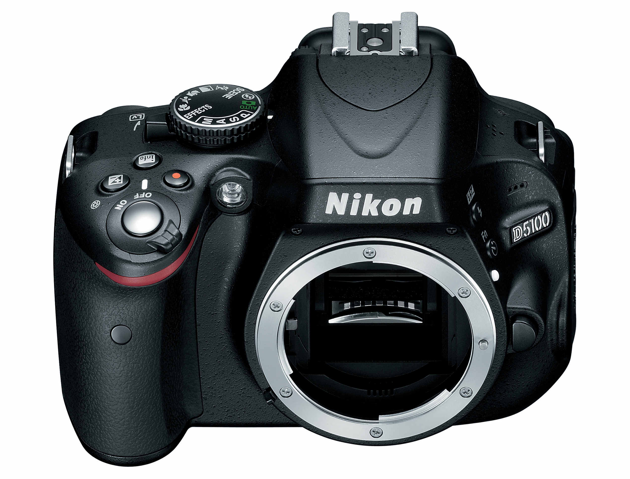 NIKON D5100+18-55mm VR Spiegelreflexkamera, 16,2 Megapixel, 18-55 mm Objektiv (VR), Schwarz