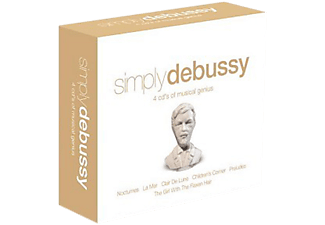 Különböző előadók - Simply Debussy (CD)