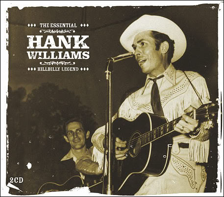 Hank Williams album borítója egy élő előadásban.