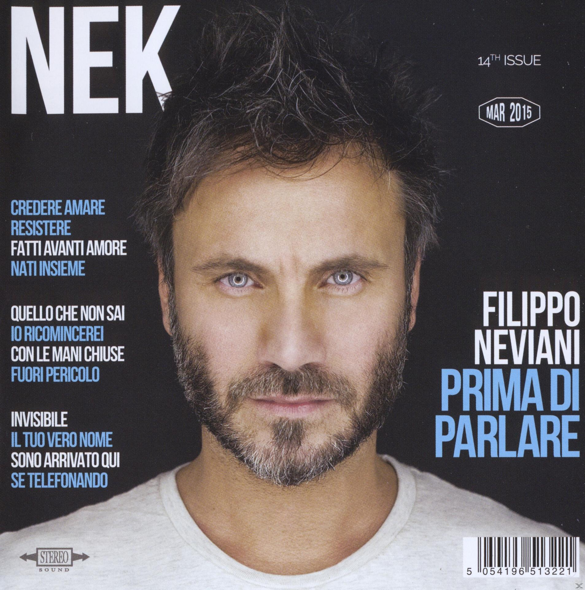 Nek - - Di Prima (CD) Parlare