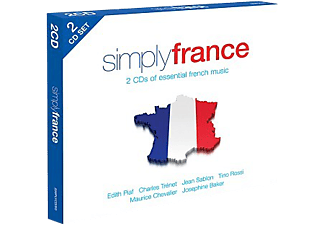 Különböző előadók - Simply France - dupla lemezes (CD)