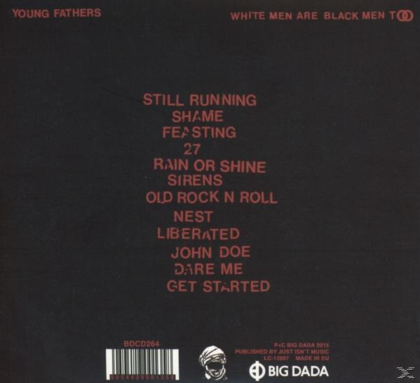 Young Fathers - White Men Are Men - Too (CD) Black
