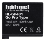 Li-Ionen-Akku HL-GP401 für GoPro