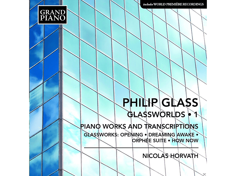 Nicolas Horvath – Glassworlds: Klavierwerke Vol.1 – (CD)