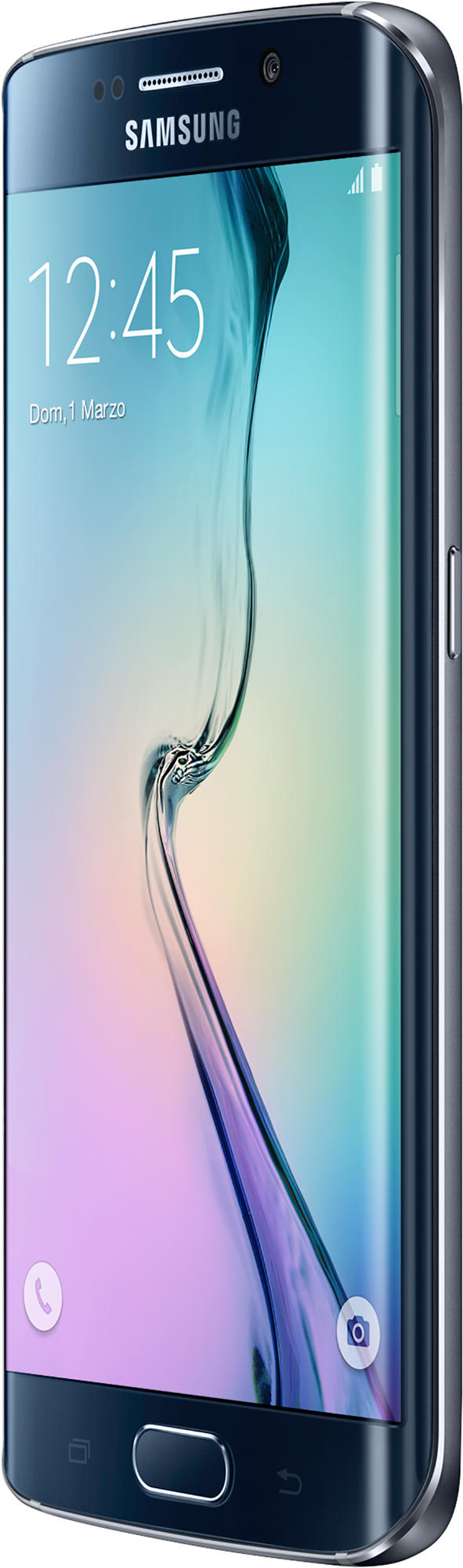 Móvil - Samsung Galaxy S6 edge, 128GB, 5 pulgadas, red 4G, negro