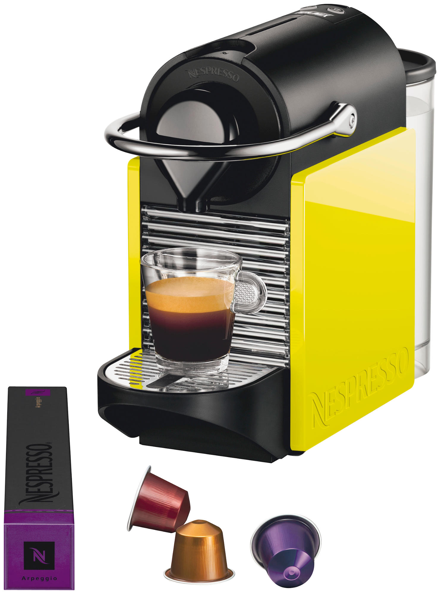 Cafetera de cápsulas - Nespresso Krups XN3020 PIXIE CLIPS 19 bares de presión