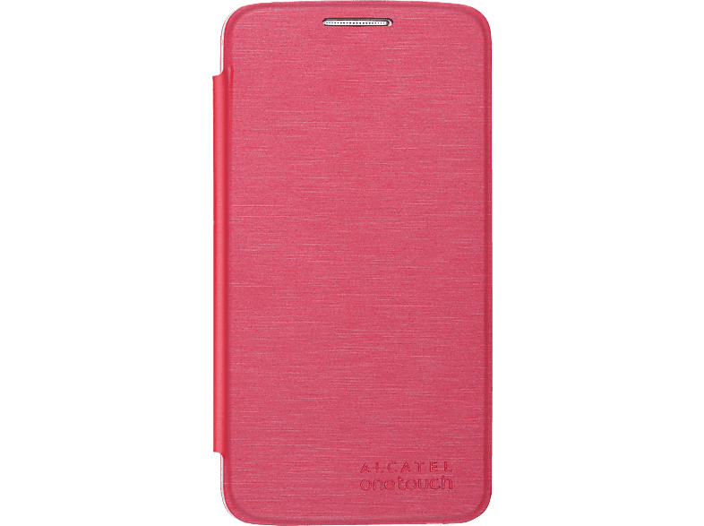 2, Flip Rot POP FC5042 ALCATEL für 2 ONETOUCH Flipcover Alcatel, Onetouch Pop Cover, rot,