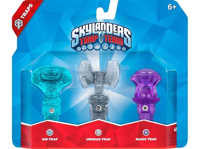 Spielfigur SKYLANDERS Skylanders: Trap Traps Team 3 Pack - (Air/Undead/Magic)