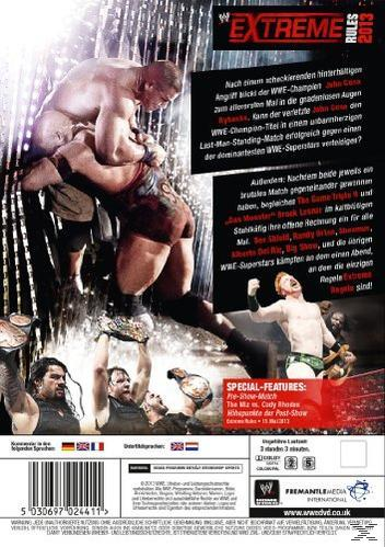 DVD-Cover mit Wrestlingszene und Text auf Deutsch.