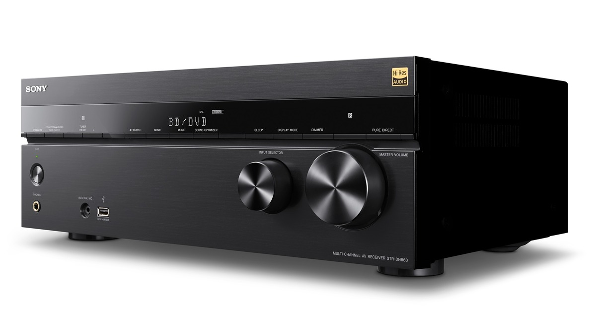 SONY STR-DN860 AV-Receiver (7.2 Kanäle, 150 Watt pro Kanal, Schwarz)