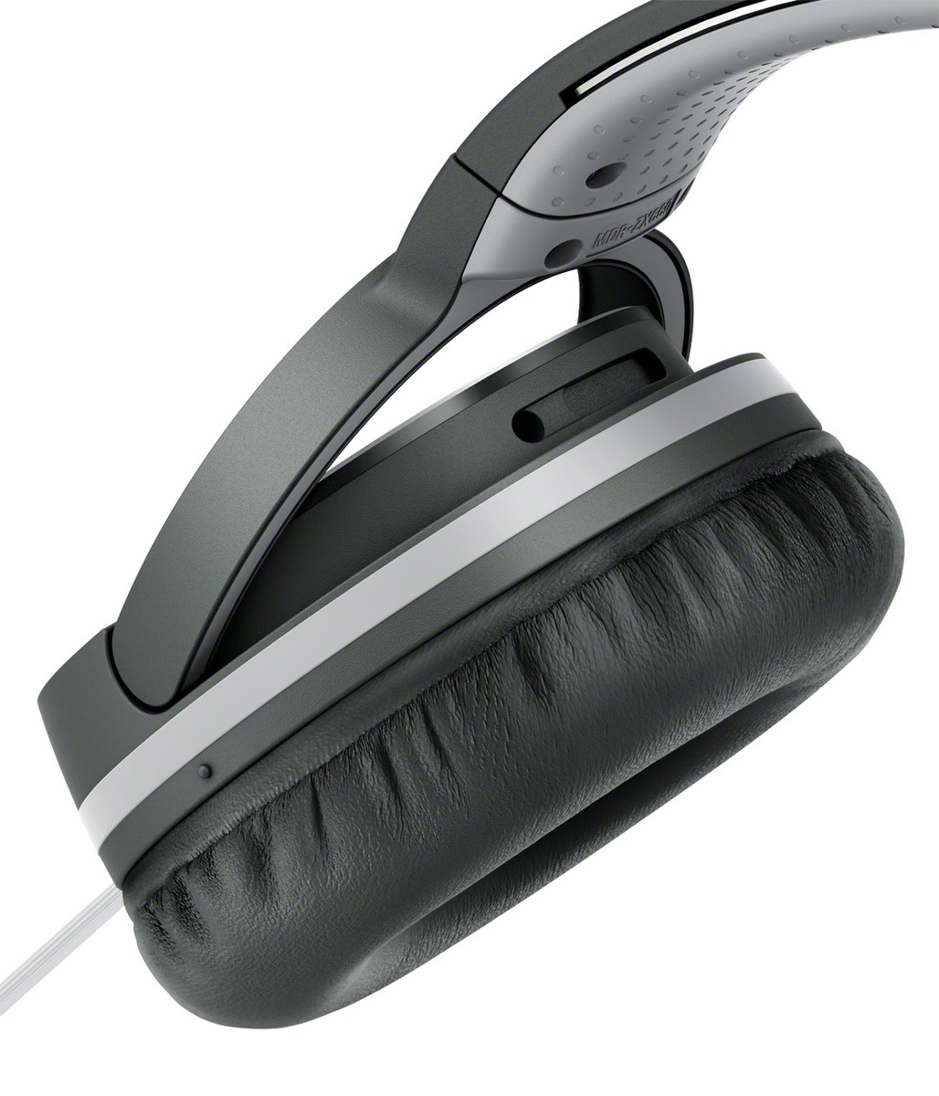 SONY MDR-ZX660AP, On-ear Kopfhörer Schwarz