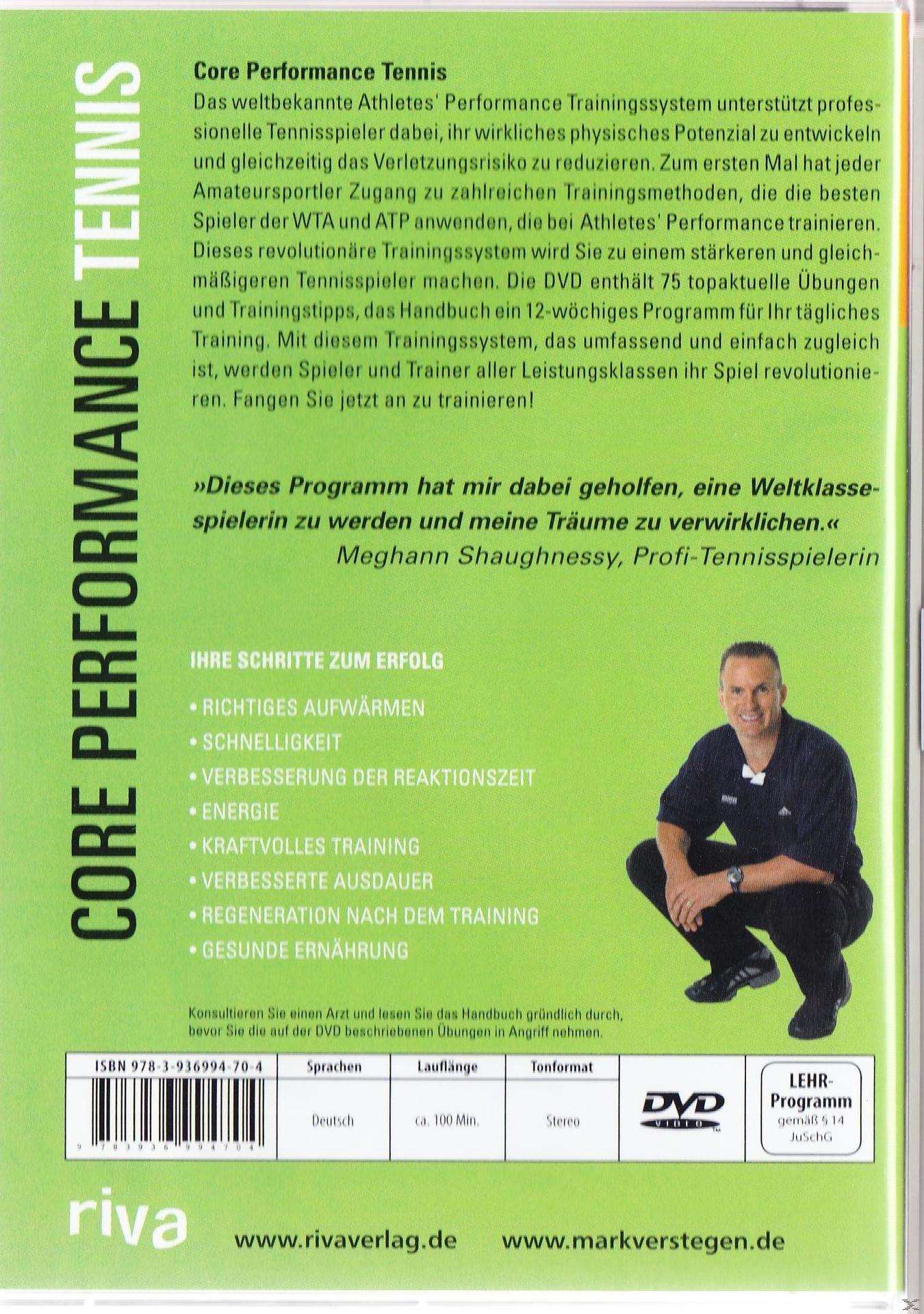 Core Performance Tennis DVD