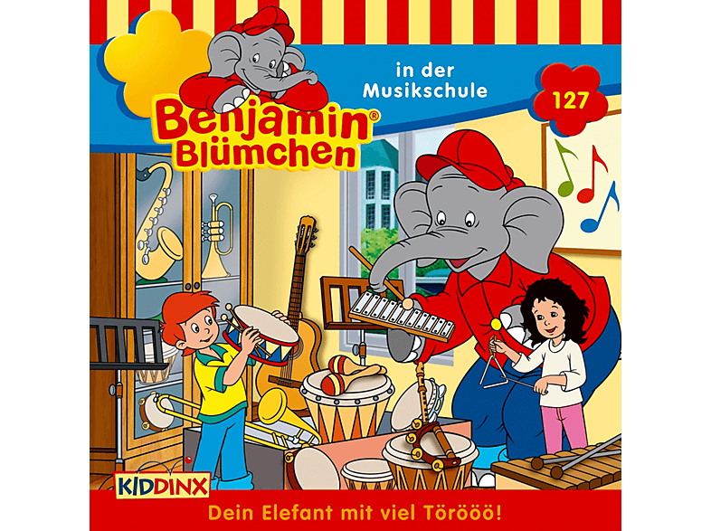 Thumbnail - Benjamin Blümchen - 127: ...in der Musikschule (CD)