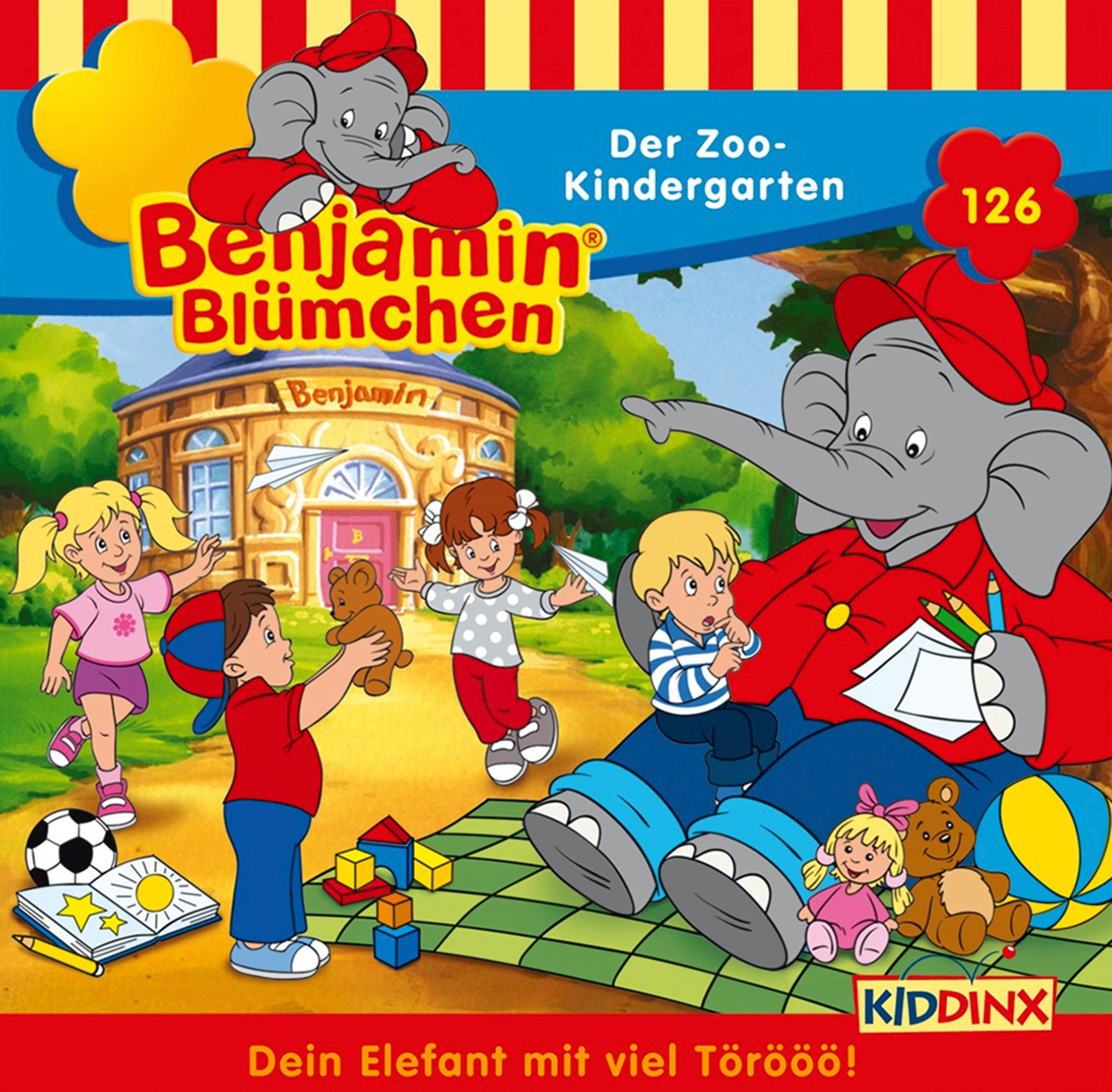 Benjamin Blümchen - Folge 126: Der Zoo-Kindergarten  - (CD)