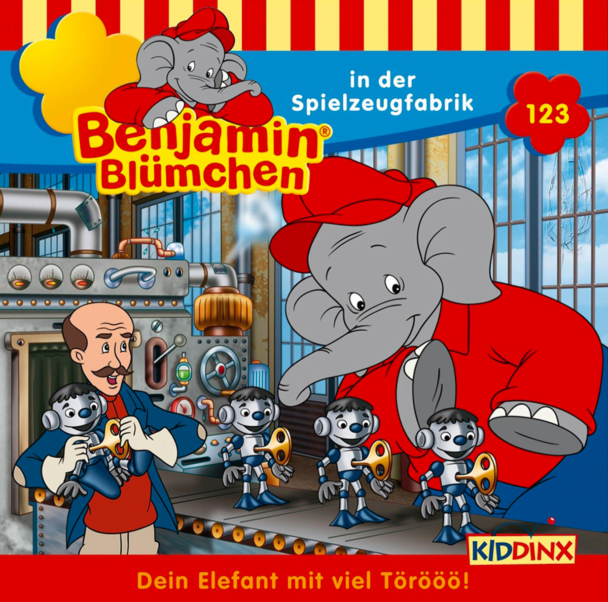 Benjamin Blümchen - Folge 123: ...in der Spielzeugfabrik  - (CD)