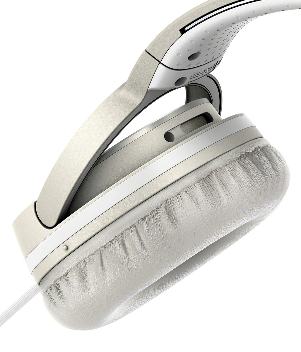 SONY MDR-ZX660AP, On-ear Kopfhörer Champagner