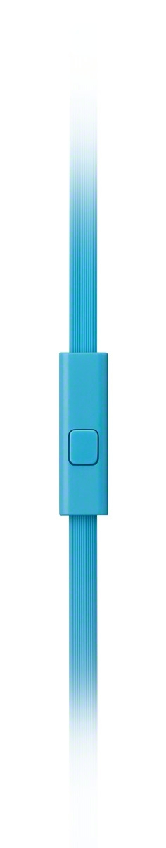 SONY MDR-ZX660AP, On-ear Kopfhörer Blau