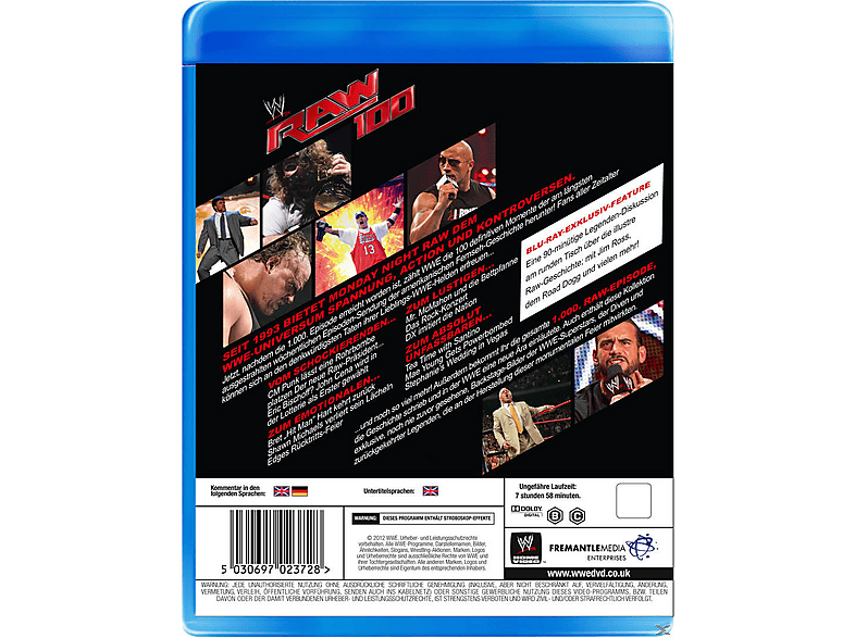 Thumbnail - TOP 100 Raw Moments Blu-ray