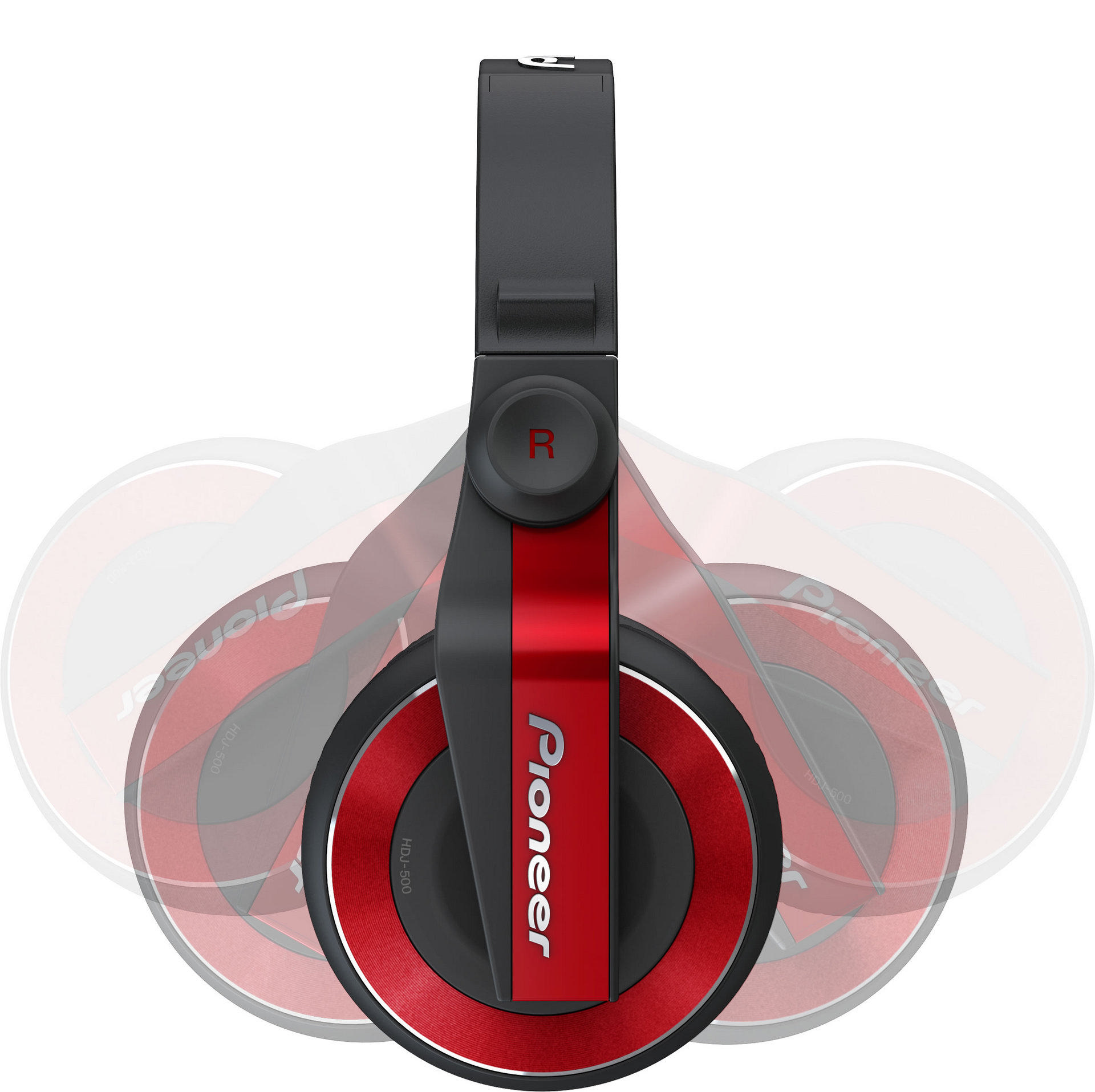 PIONEER HDJ-500-R 105 dB Dj Kulaklık Kırmızı Fiyat & Özellik | MediaMarkt