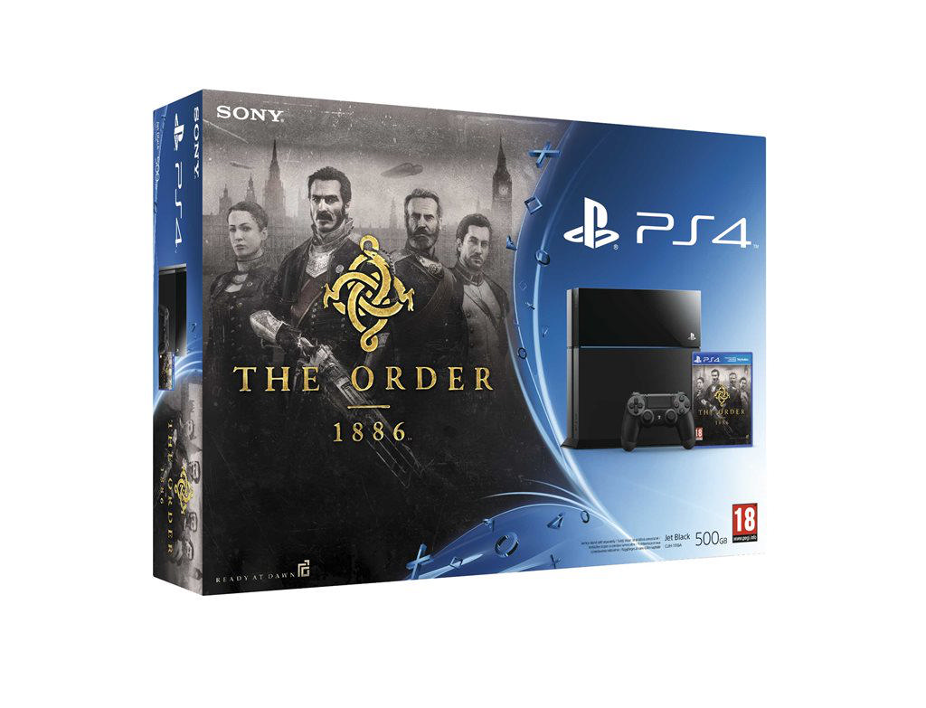 SONY Playstation 4 500 GB Konsol + The Order 1886 Oyunu